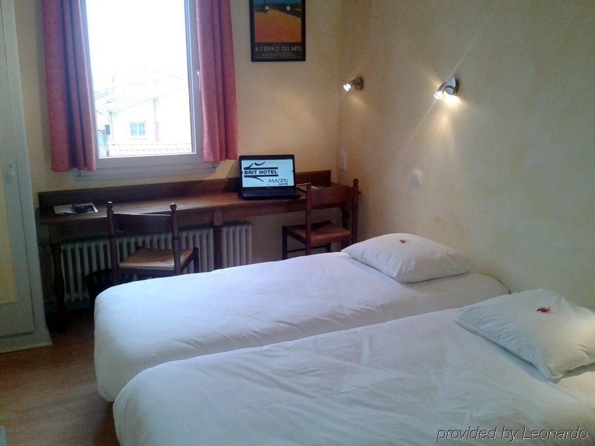 Brit Hotel Macon Centre Gare Exteriör bild